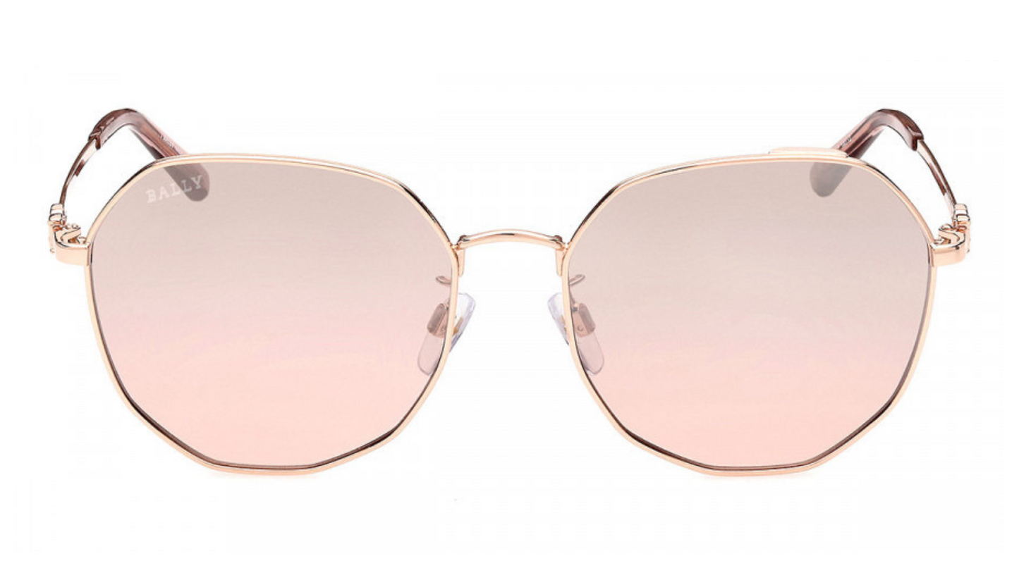 Bally BY0093-D - Shiny Pink Gold/Shiny Transparent Pink