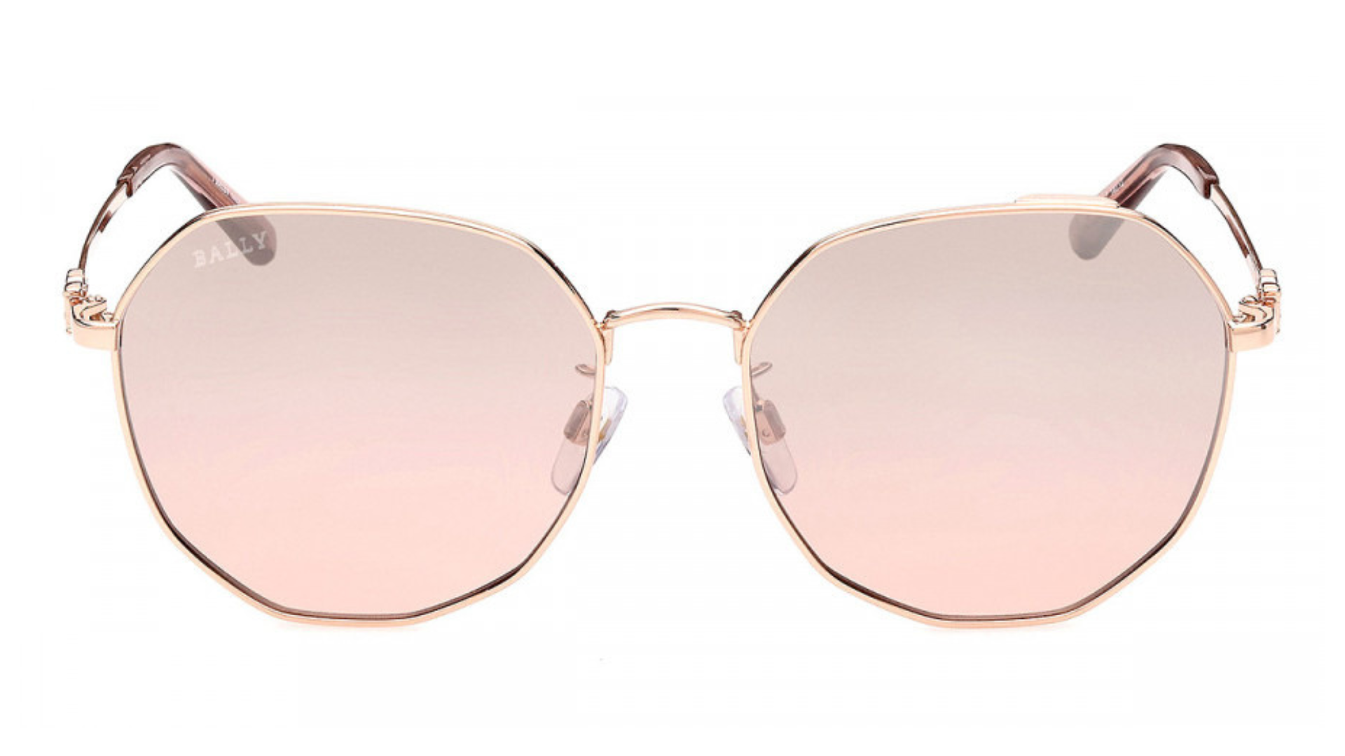 Bally BY0093-D - Shiny Pink Gold/Shiny Transparent Pink