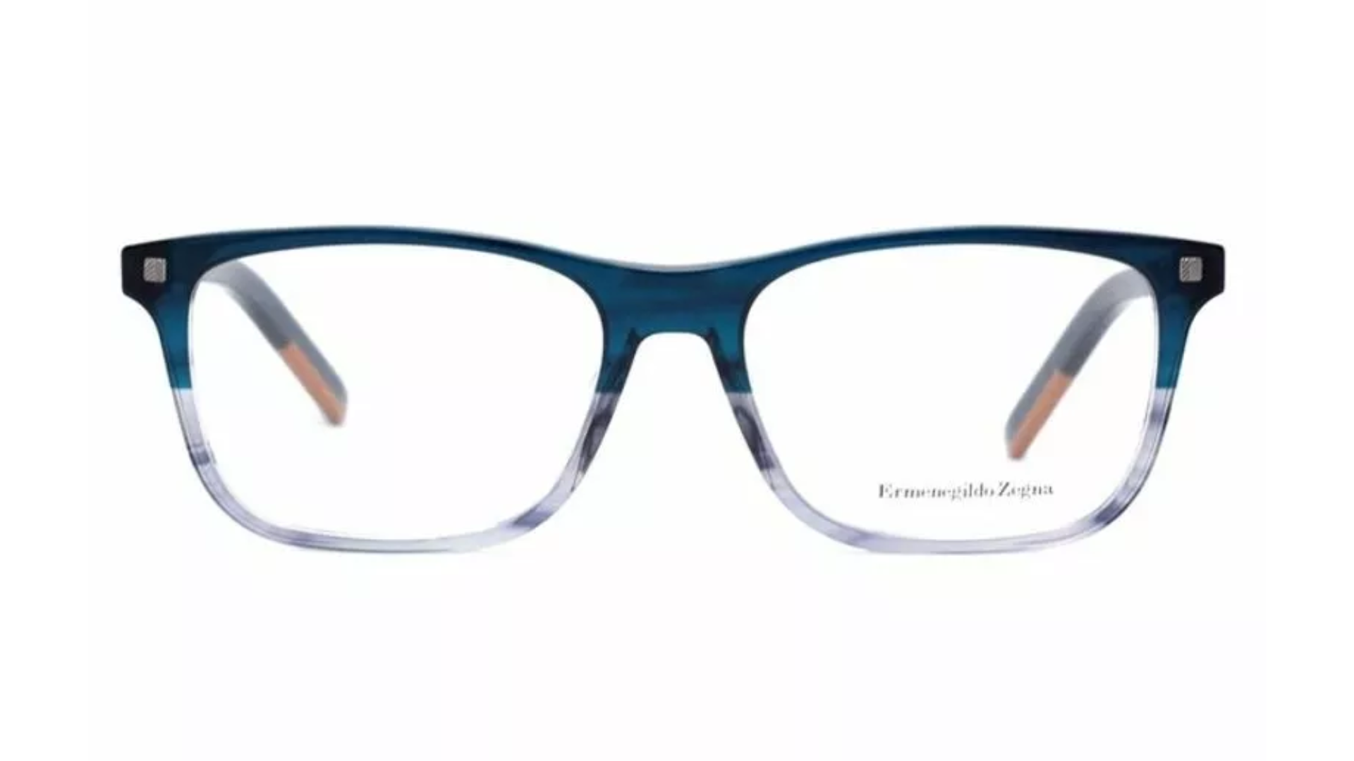 Ermenegildo Zegna EZ 5187 - Shiny Blue on Grey Transparent