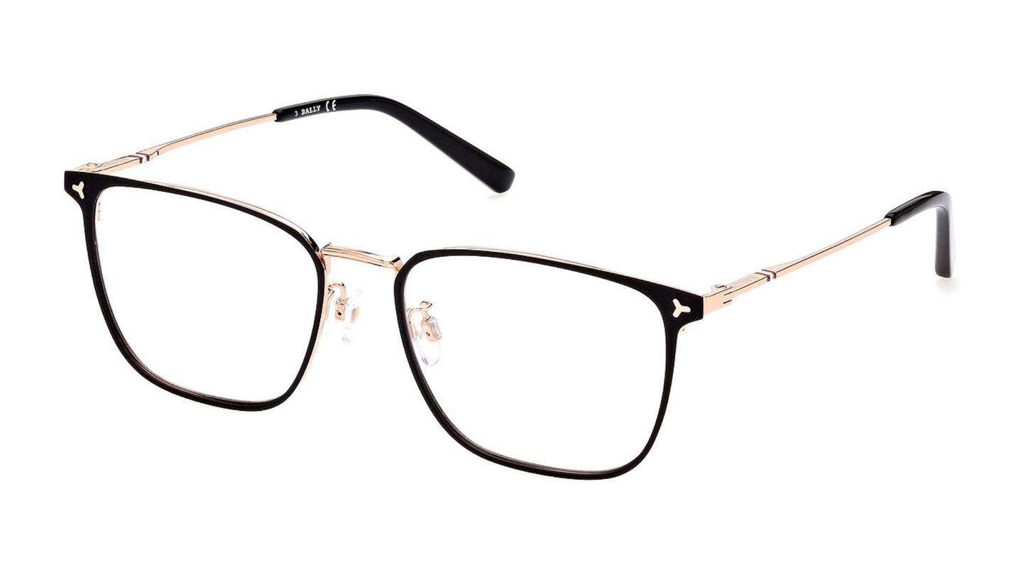 Bally BY5058-D - Shiny Rose Gold/Black