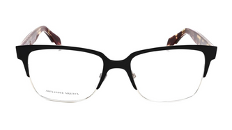 Alexander McQueen AMQ 4257 - Matte Black Havana
