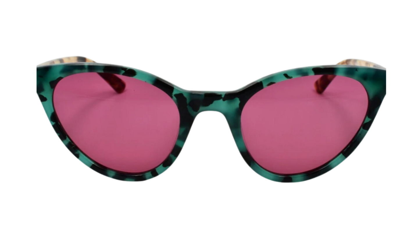McQ by Alexander McQueen MQ0122S - Green Havana
