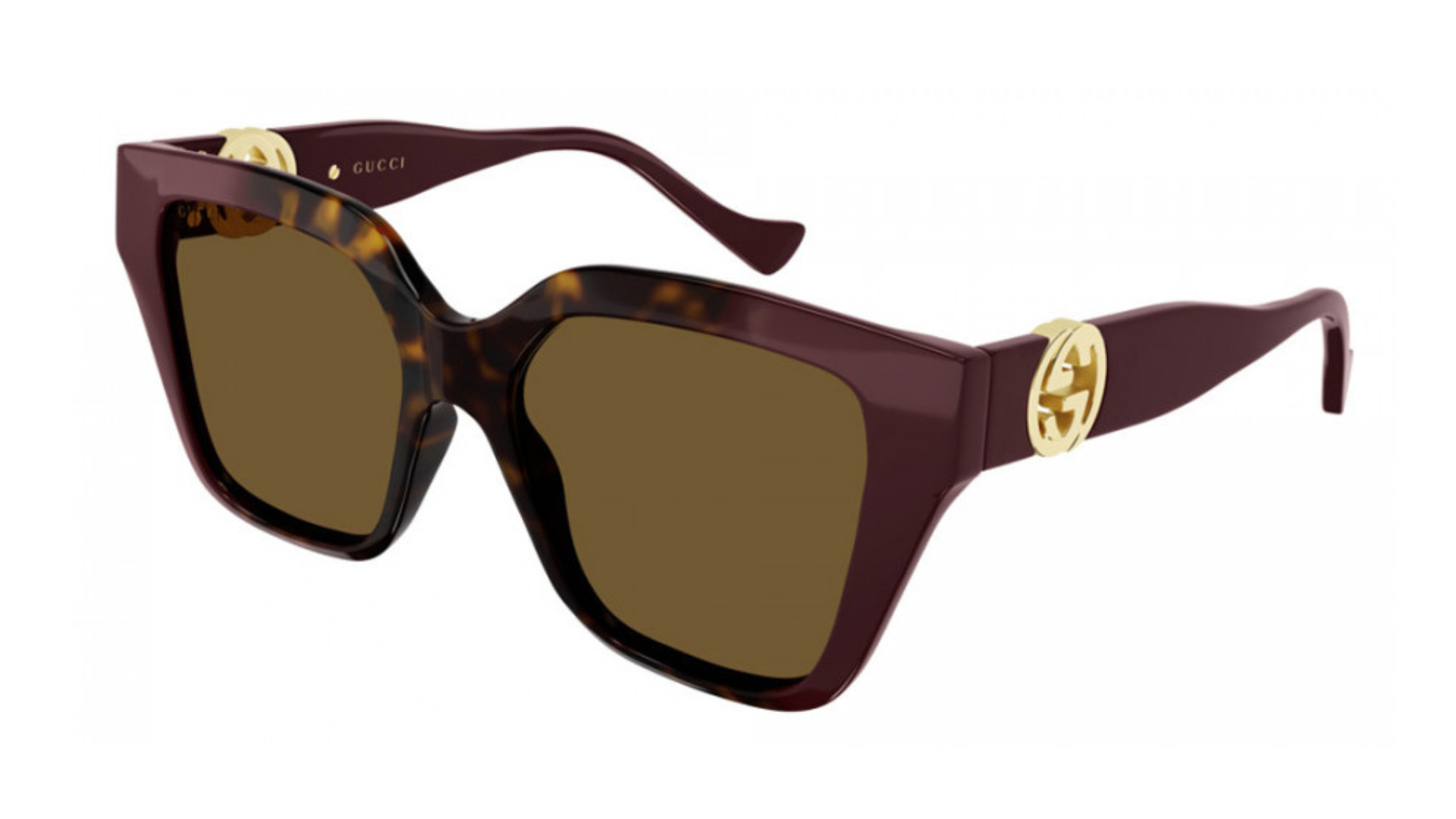 Gucci GG1023S - Havana / Burgundy