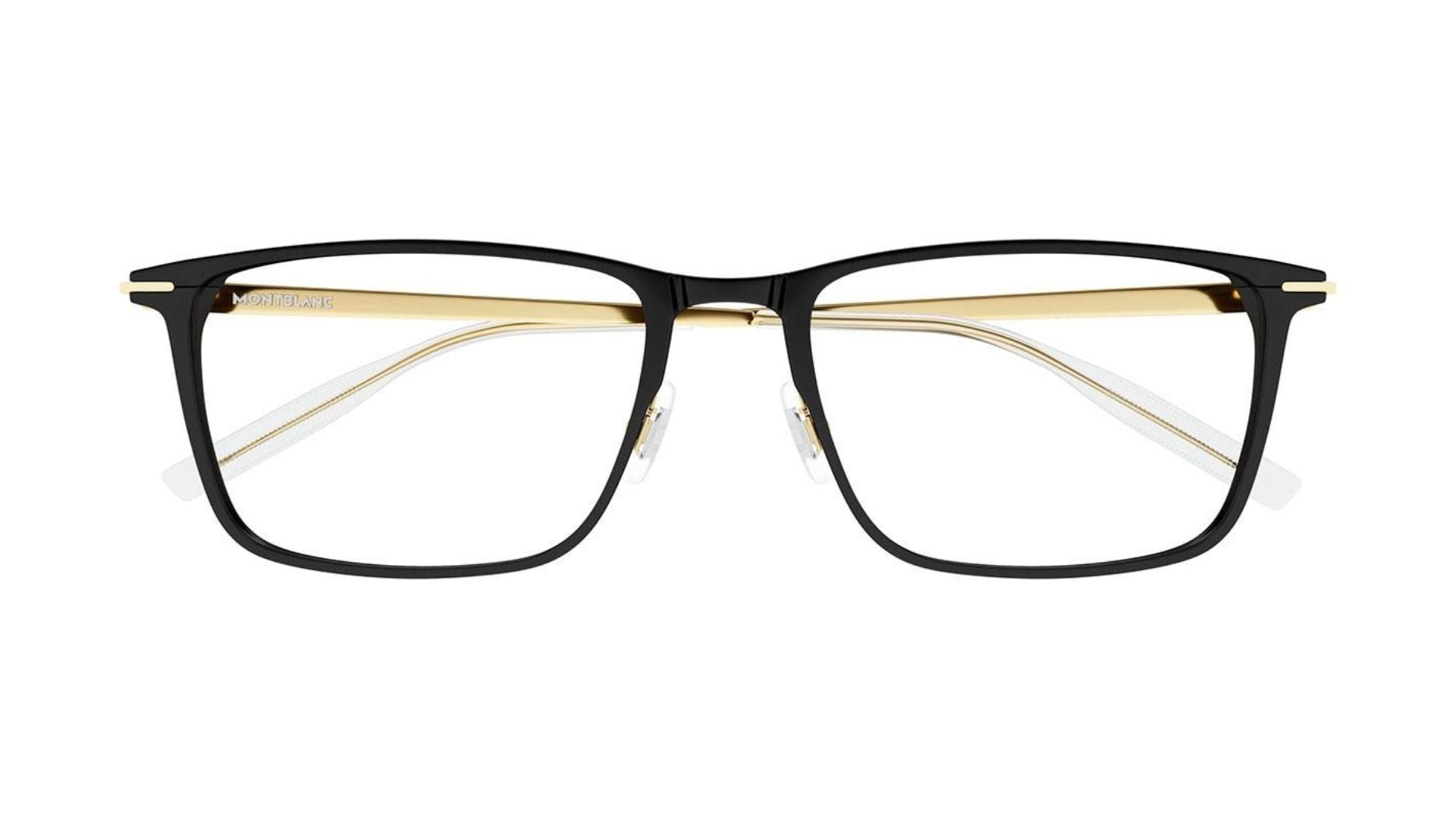 Mont Blanc MB0193O - Matte Black/Gold