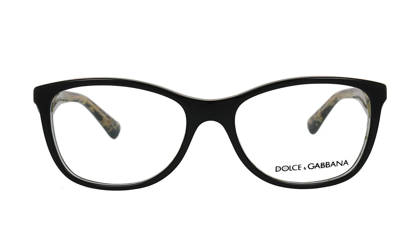 Dolce & Gabbana DG 3174 - Black On Leaf Gold