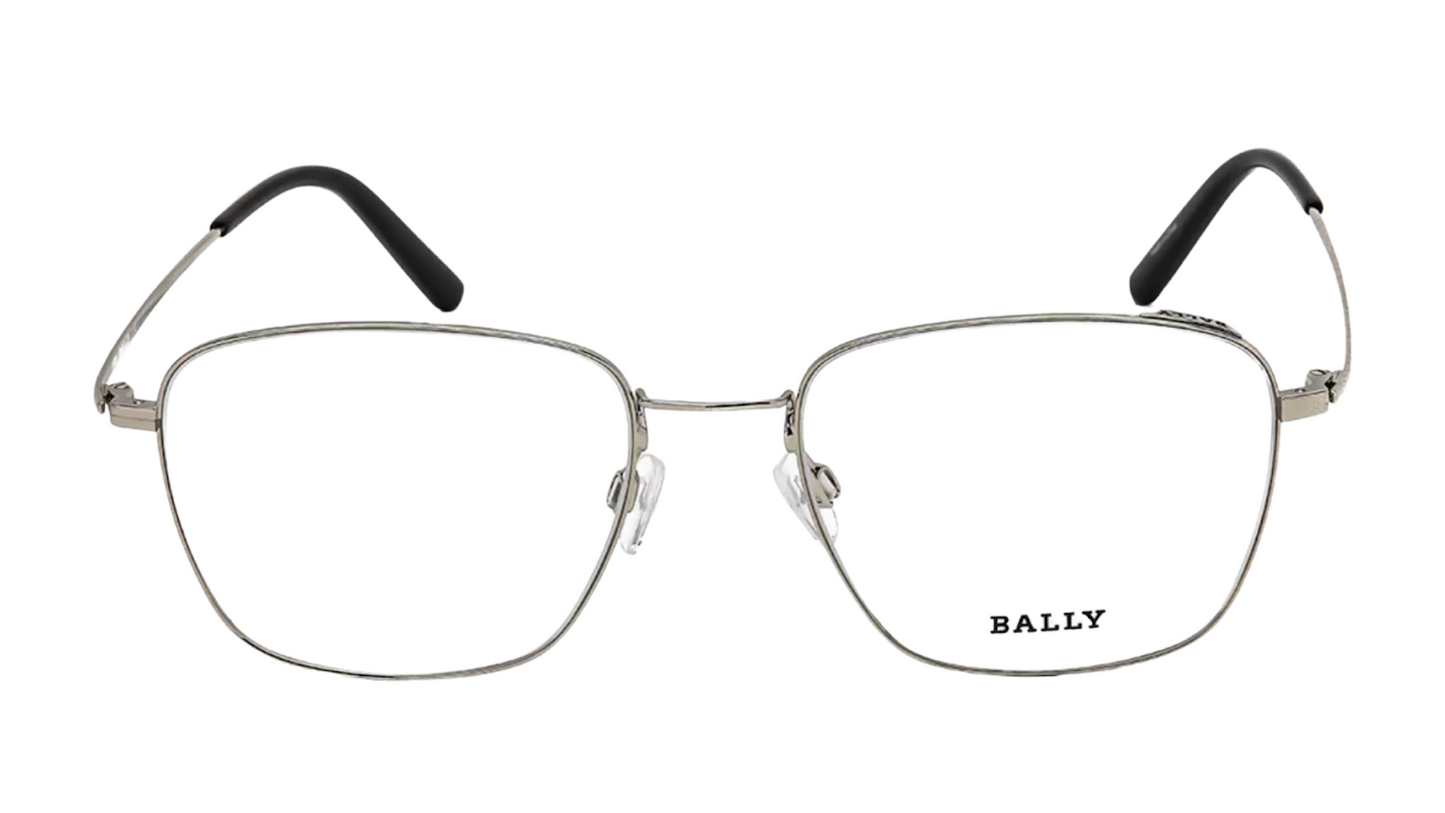 Bally BY5010-D - Shiny Palladium, Shiny Black Temple Tips