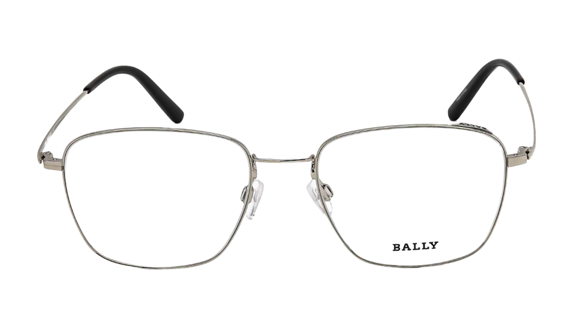 Bally BY5010-D - Shiny Palladium, Shiny Black Temple Tips