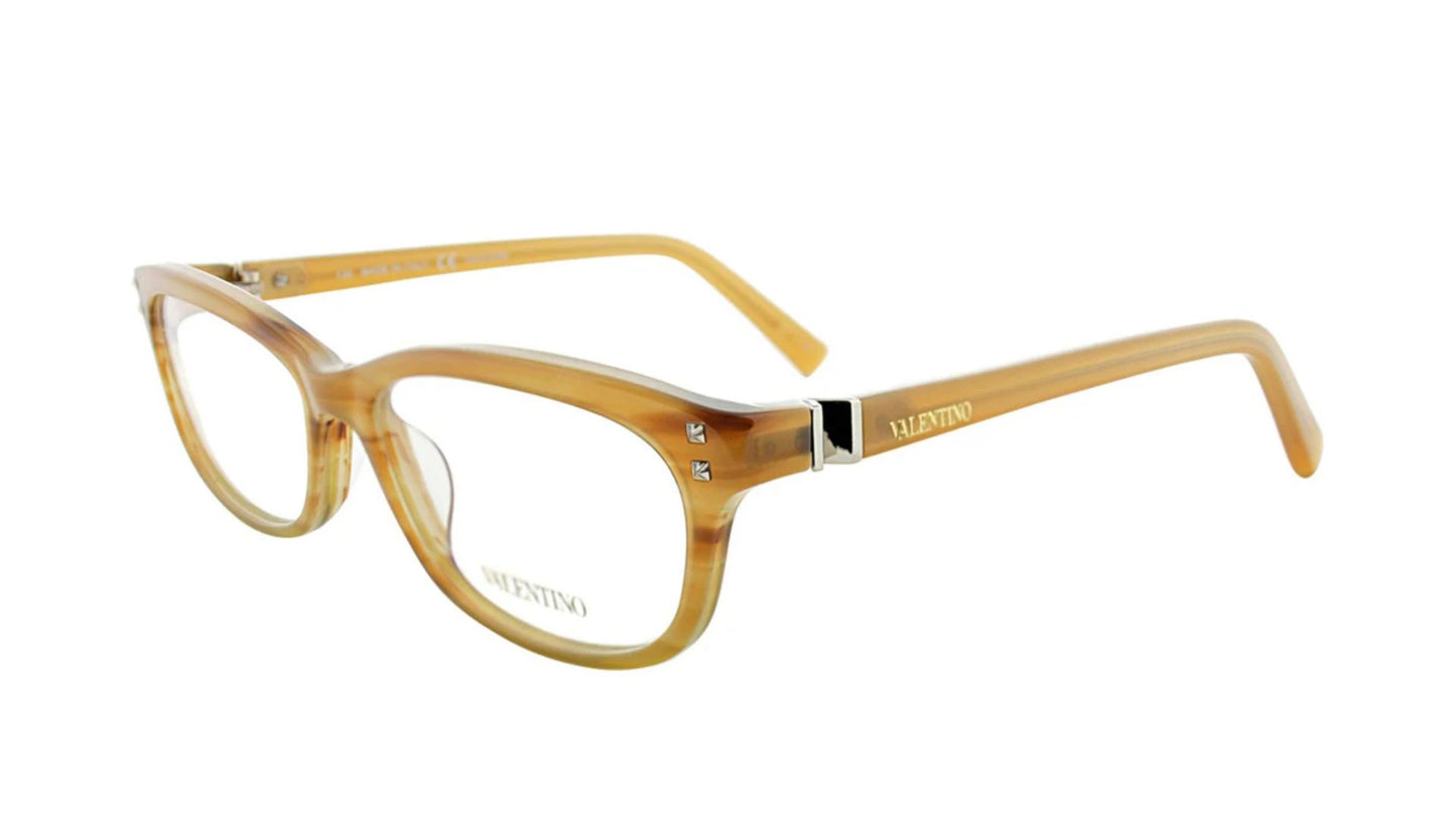 Valentino V2649 - Striped Brown Khaki