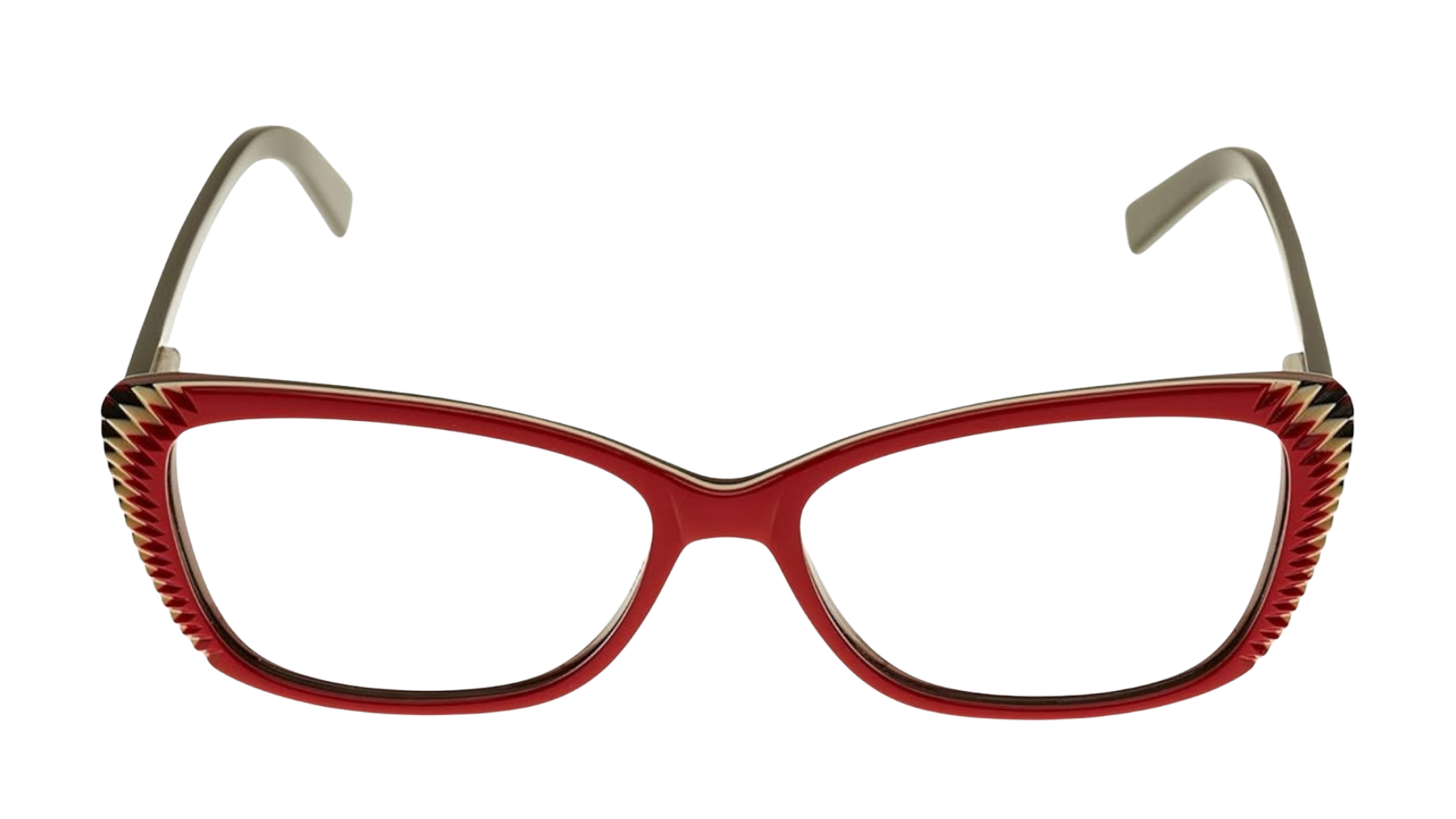 Alexander McQueen AMQ 4164 - Red Beige Black