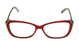 Alexander McQueen AMQ 4164 - Red Beige Black