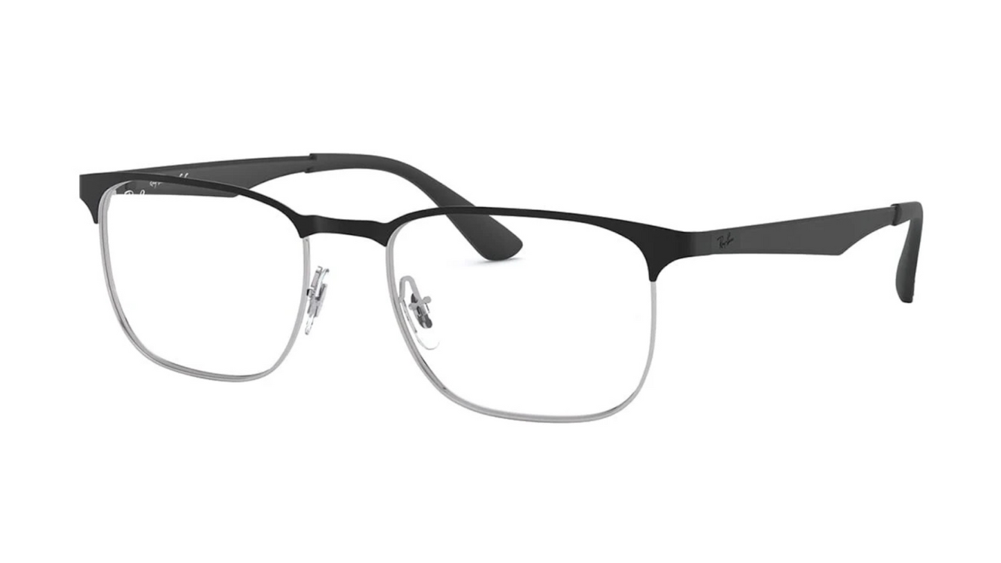 Ray-Ban RB6363 - Polished Black On Silver