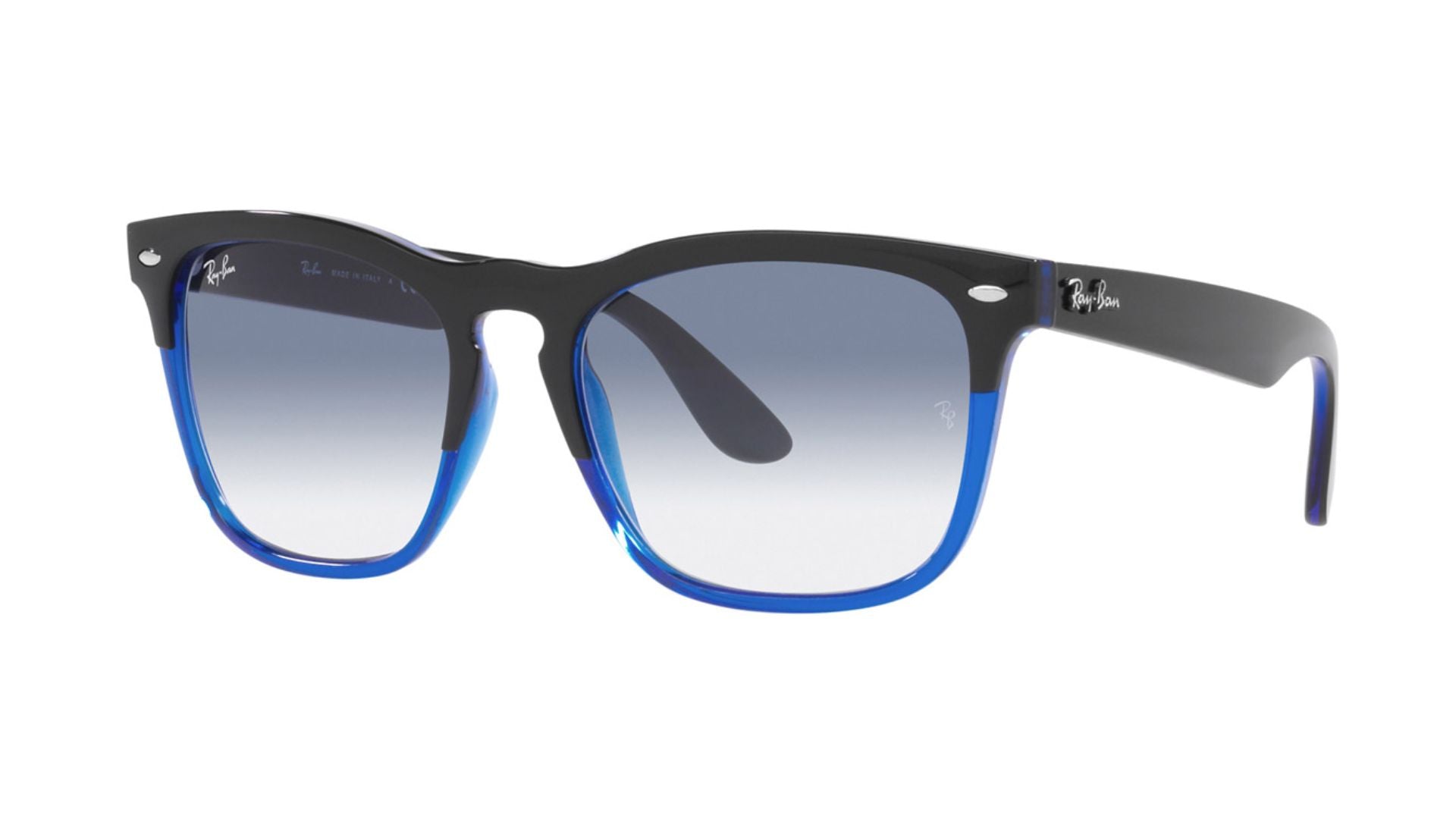 Ray-Ban STEVE RB4487-F - Polished Black On Blue