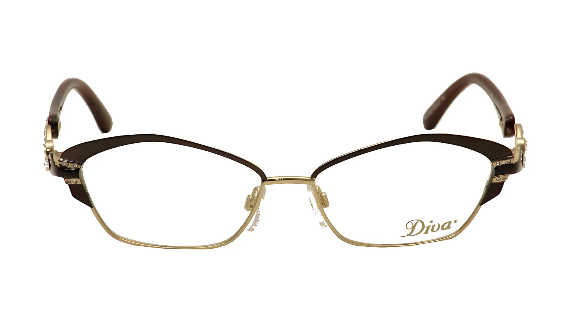 Diva 5461 - Dark Grey/Burgundy/Gold