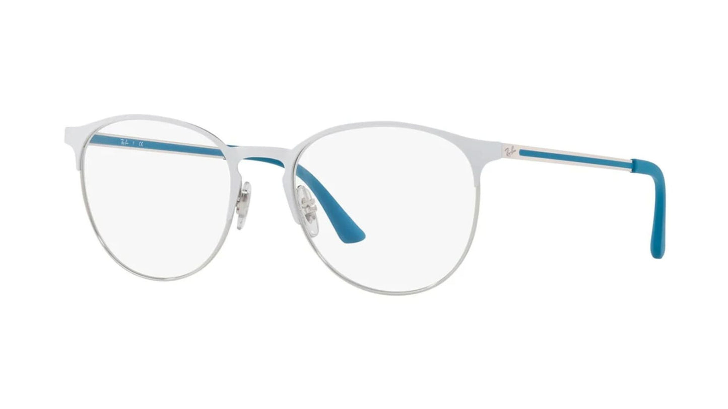 Ray-Ban RB6375 - White on Silver