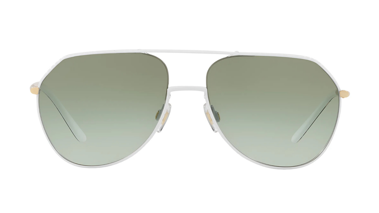 Dolce & Gabbana DG2191 - White with Gold Arms