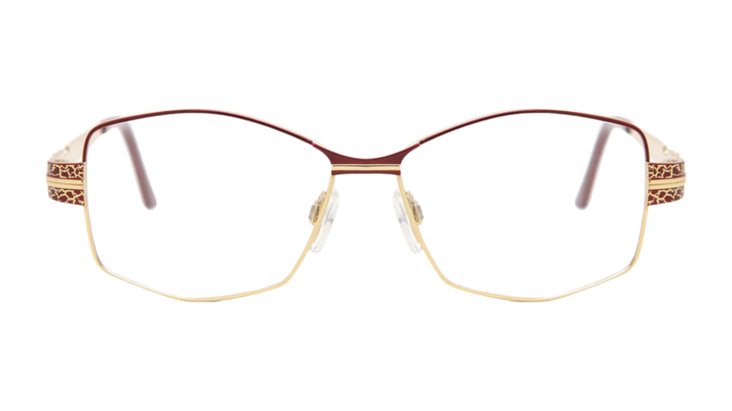 Cazal 1253 - Bordeaux and Gold