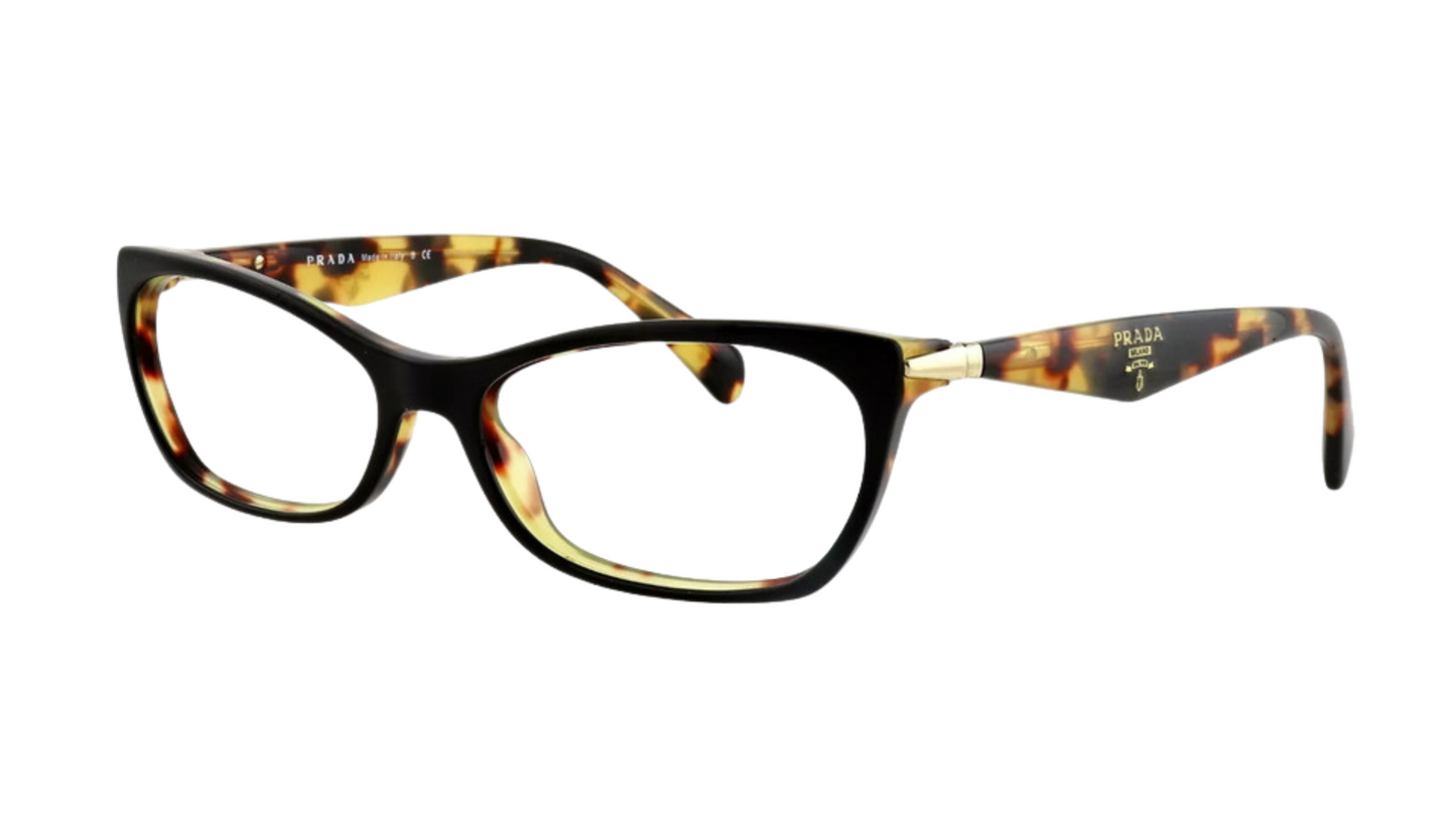 Prada PR 15PV - Black/Medium Havana