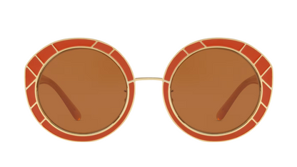 Tory Burch TY6062 - Vintage Orange / Gold