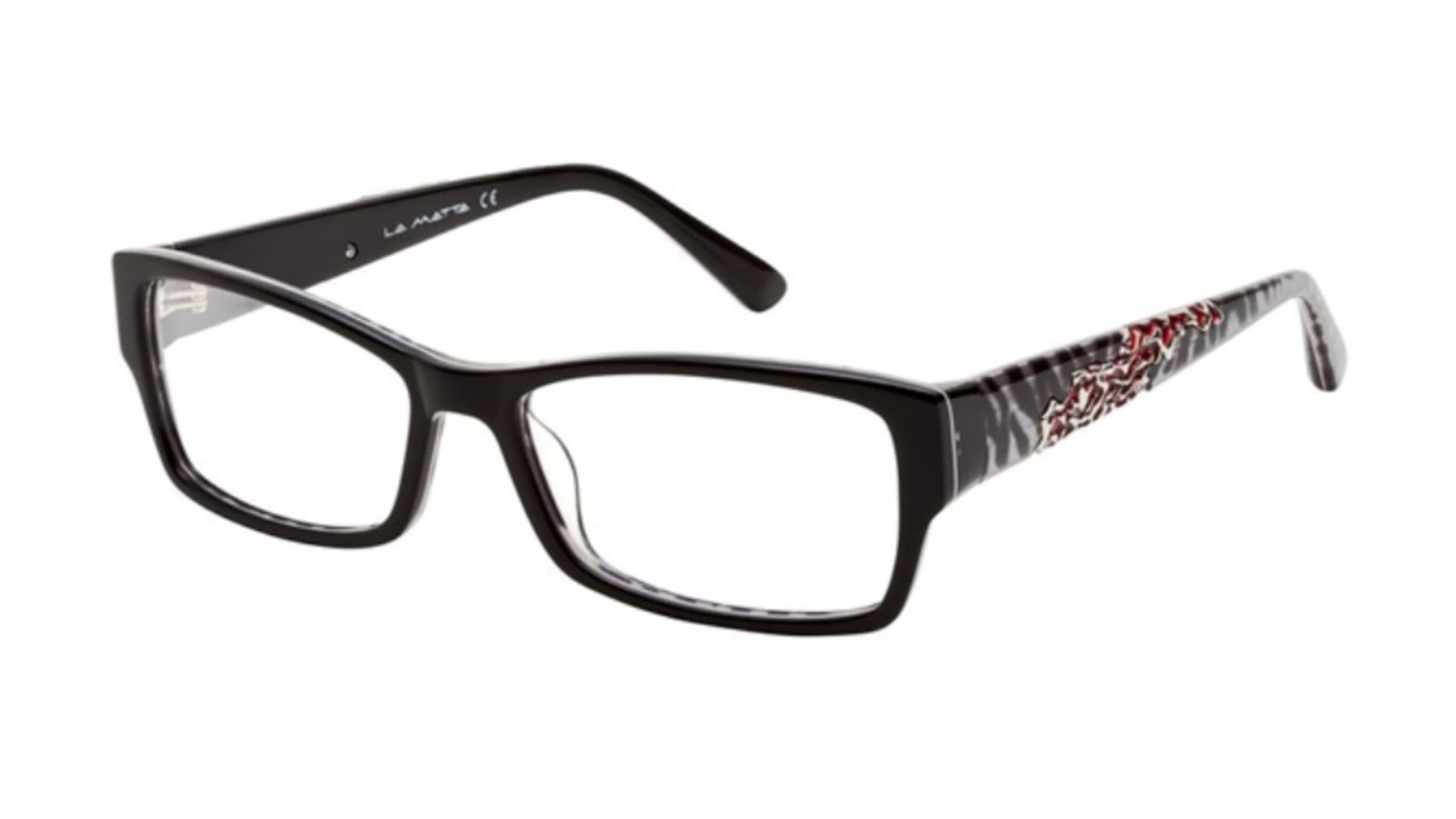 La Matta LM3126 - Black/Animal Print