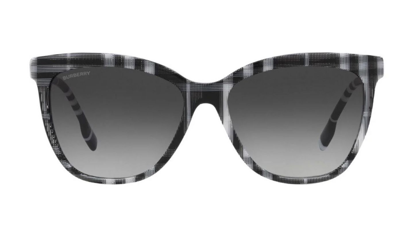 Burberry BE4308 - Black & White Check