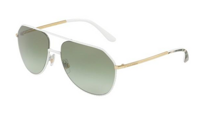 Dolce & Gabbana DG2191 - White with Gold Arms