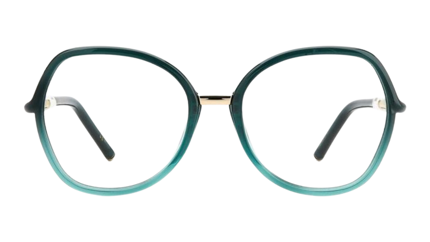 Carolina Herrera HER 0080 - Faded Transparent Teal Green