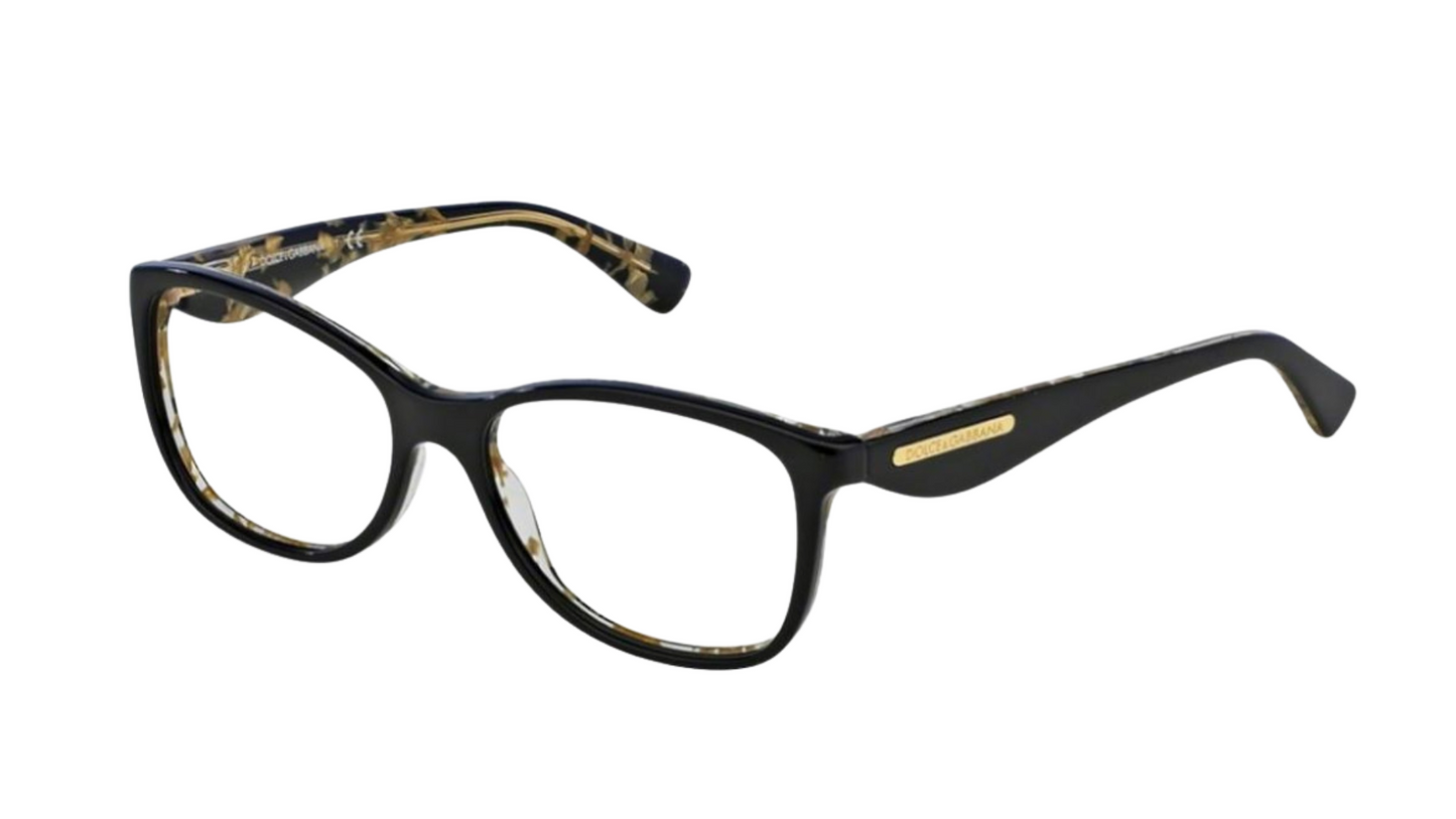 Dolce & Gabbana DG 3174 - Black On Leaf Gold