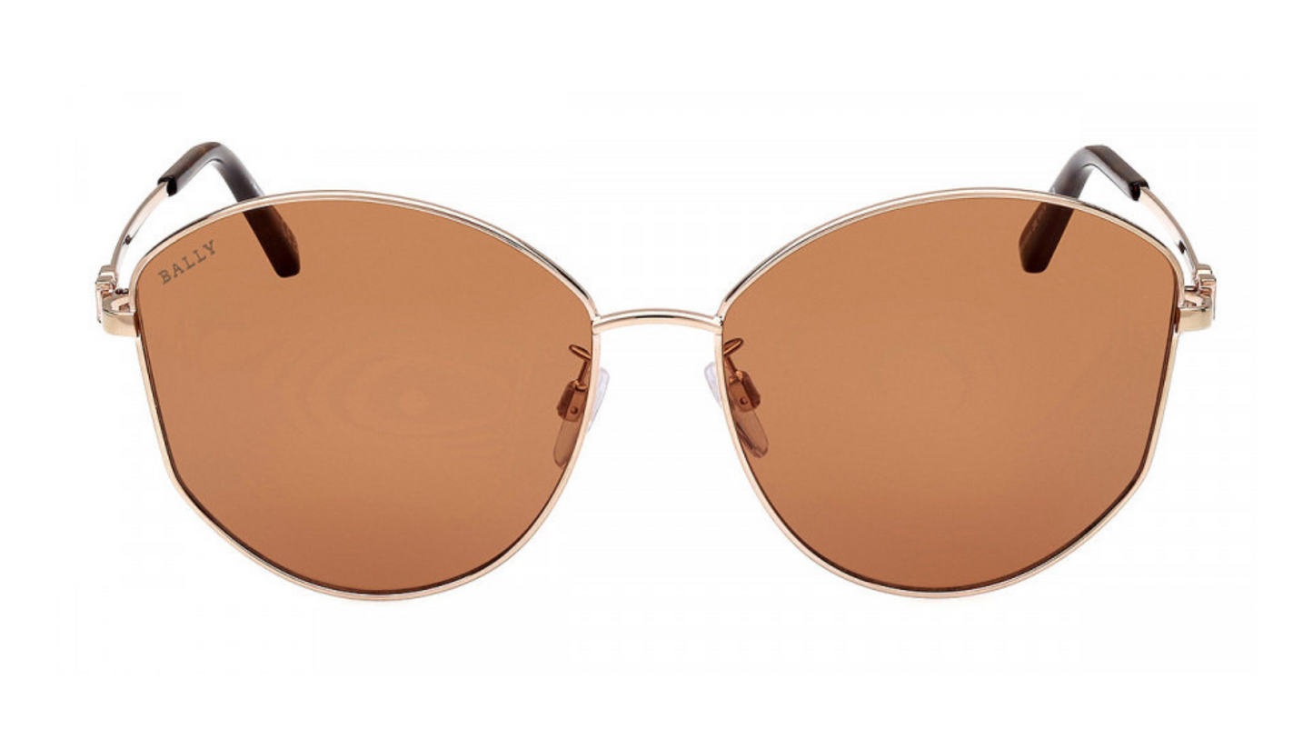 Bally BY0103-H - Shiny Rose Gold / Brown