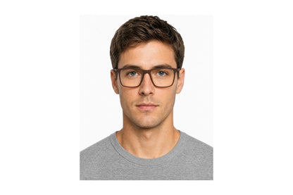 Elwood Eyeglasses Brown Matte side