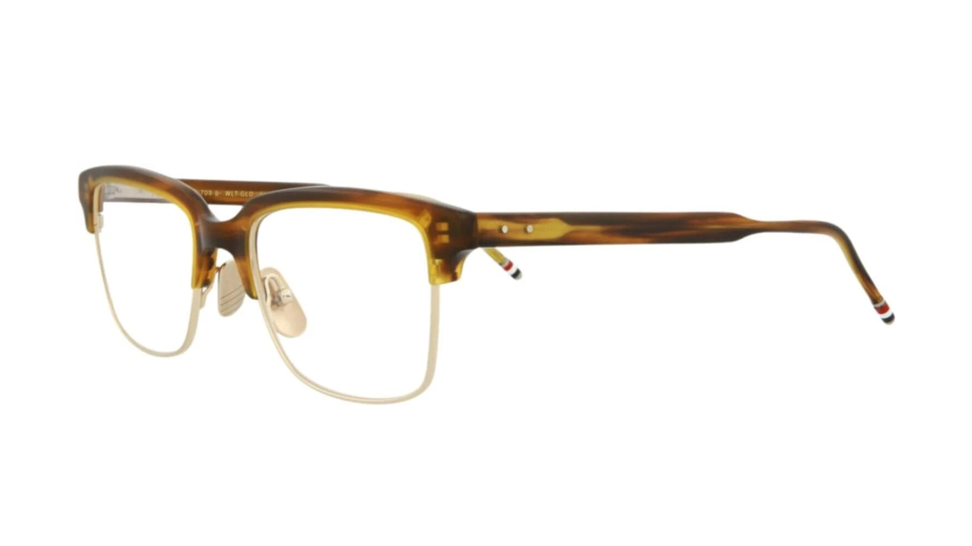 Thom Browne TB709 - Walnut Gold (BWLTGLD51) side