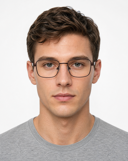 Gravity Eyeglasses - Matte Brown/Tortoise lifestyle