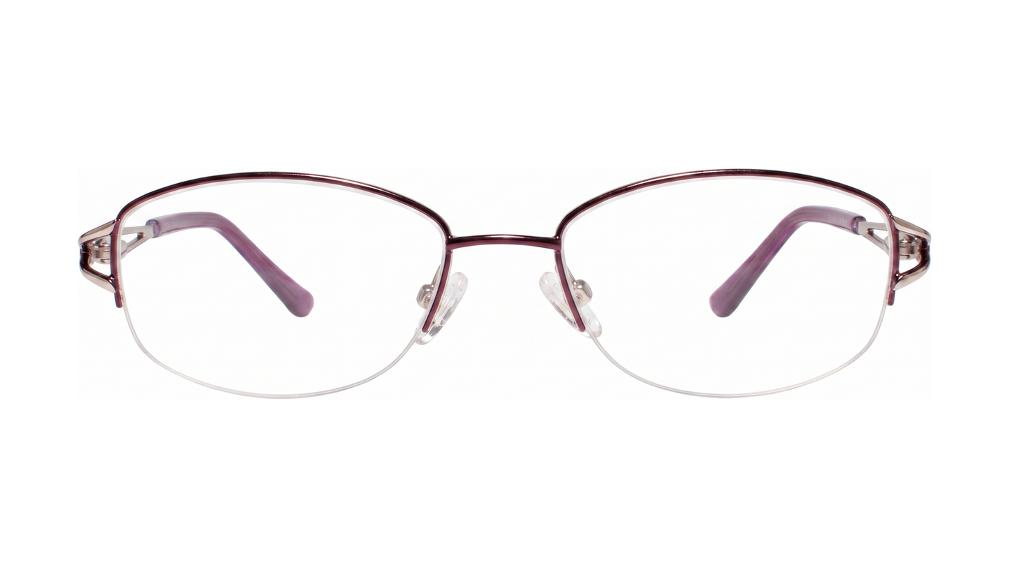 Natasha Eyeglasses - Purple/Gold