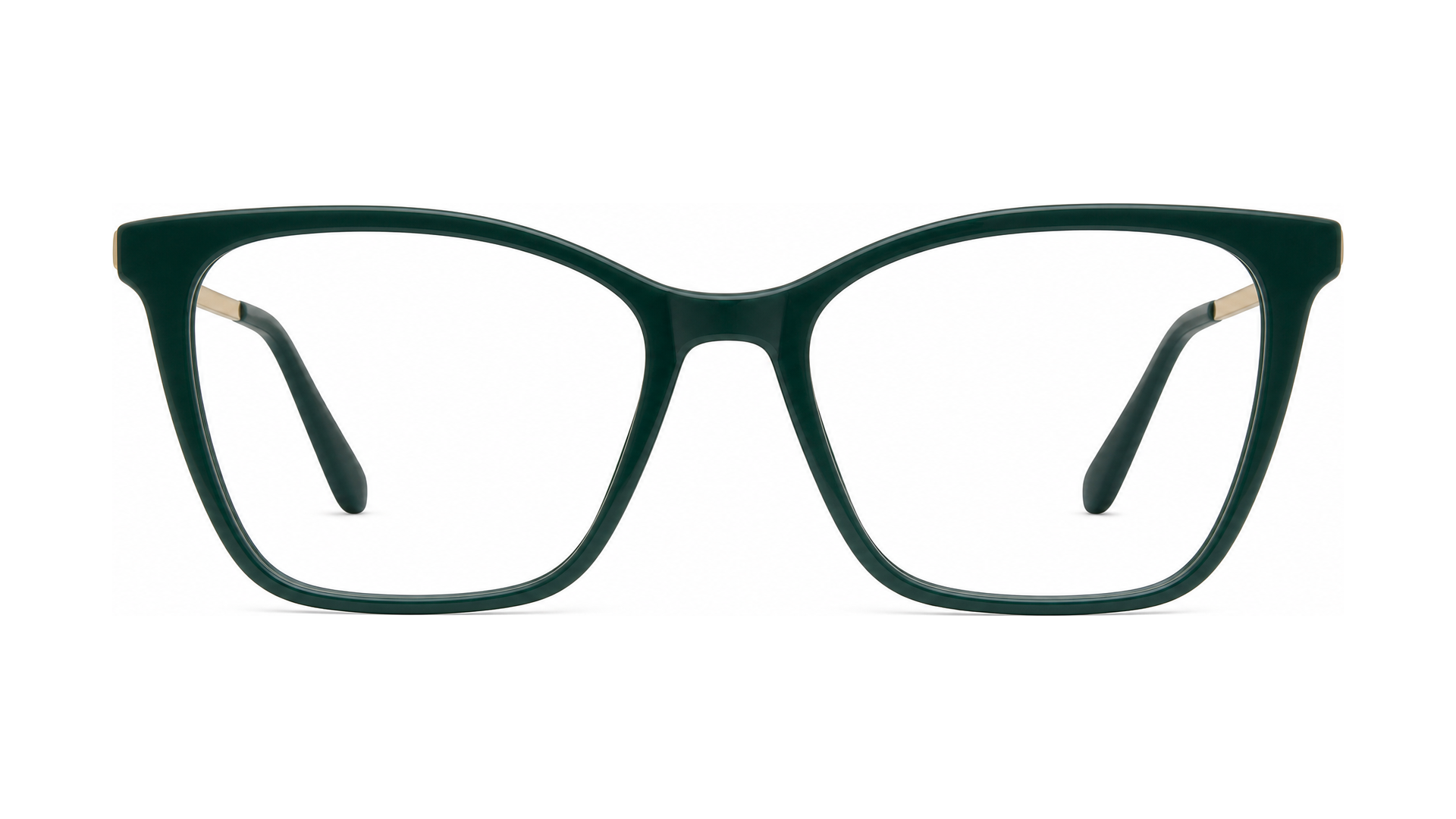 Attention Eyeglasses - Emerald/Gold