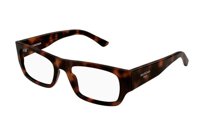Balenciaga BB0370O Havana Transparent (003) side