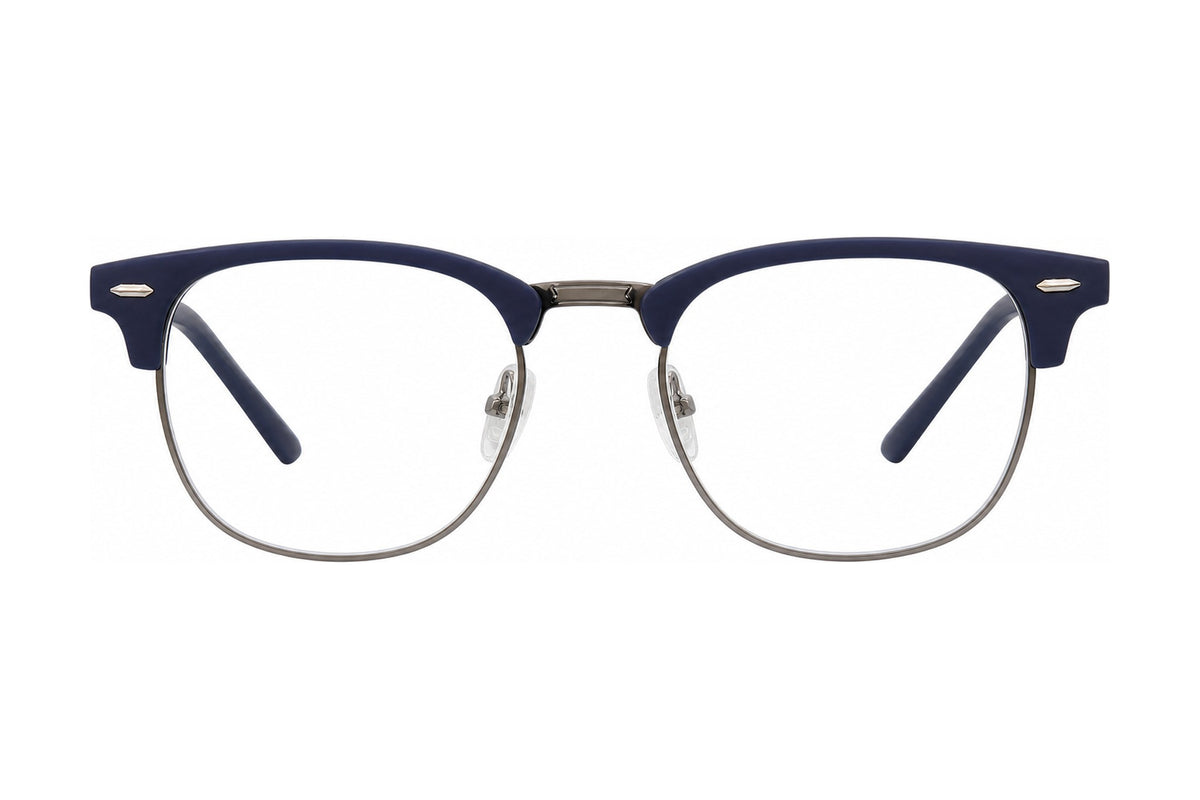 Classic Eyeglasses Navy Matte/Gunmetal