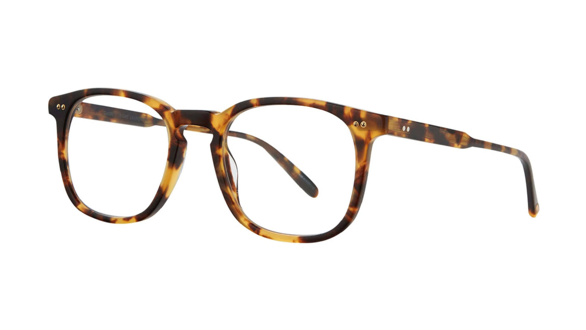 Garrett Leight RUSKIN - Bio Spotted Tortoise (BIO SPT) side