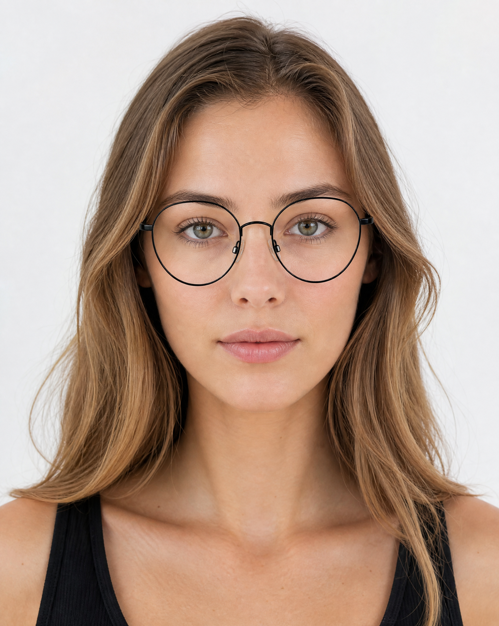 Addison Eyeglasses - Black lifestyle
