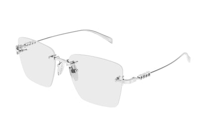 GUCCI GG1938O Silver (002) three quarter