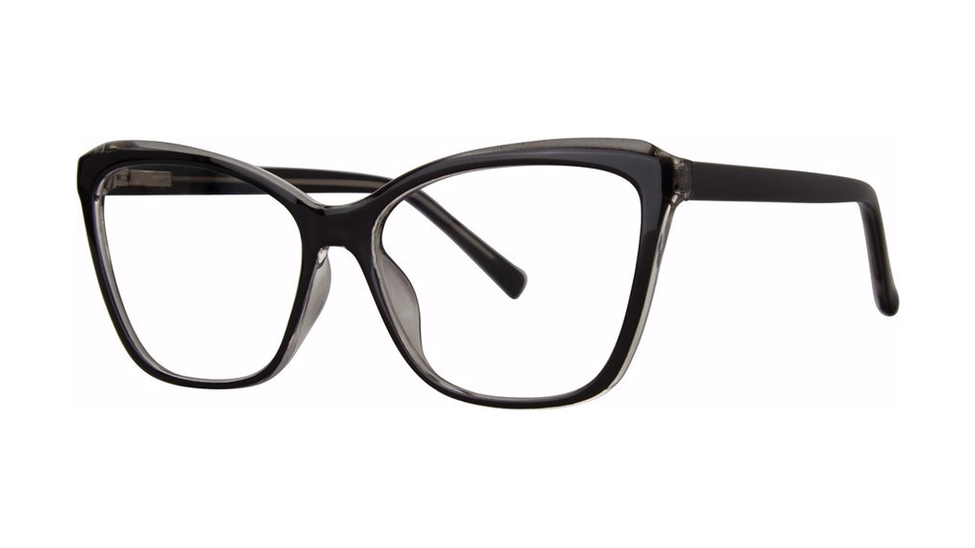 Davina Eyeglasses - Black/Crystal angle