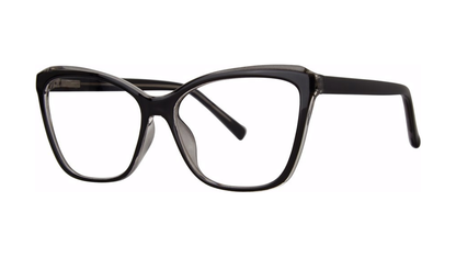 Davina Eyeglasses - Black/Crystal angle