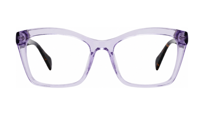 Fabiana Eyeglasses - Lilac Cry/Tortoise