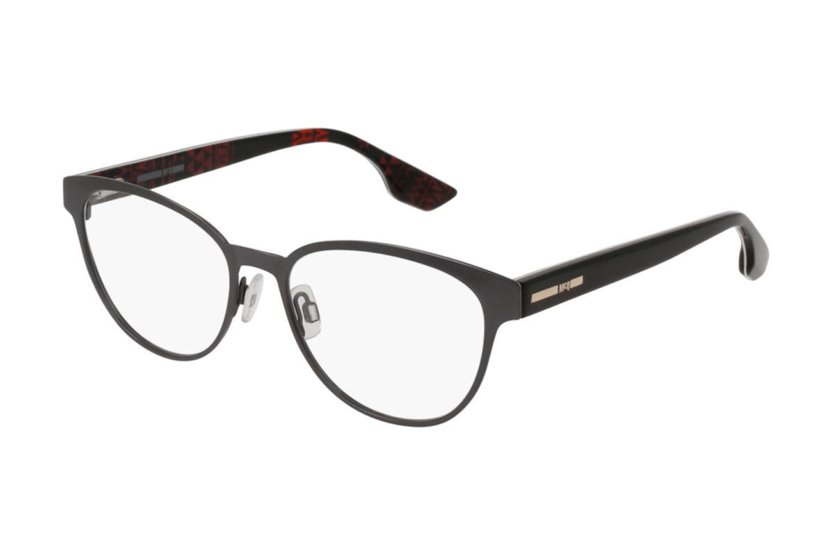McQ by Alexander McQueen MQ 0046O Medium / Ruthenium Havana side