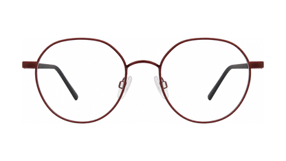 Addison Eyeglasses - Burgundy