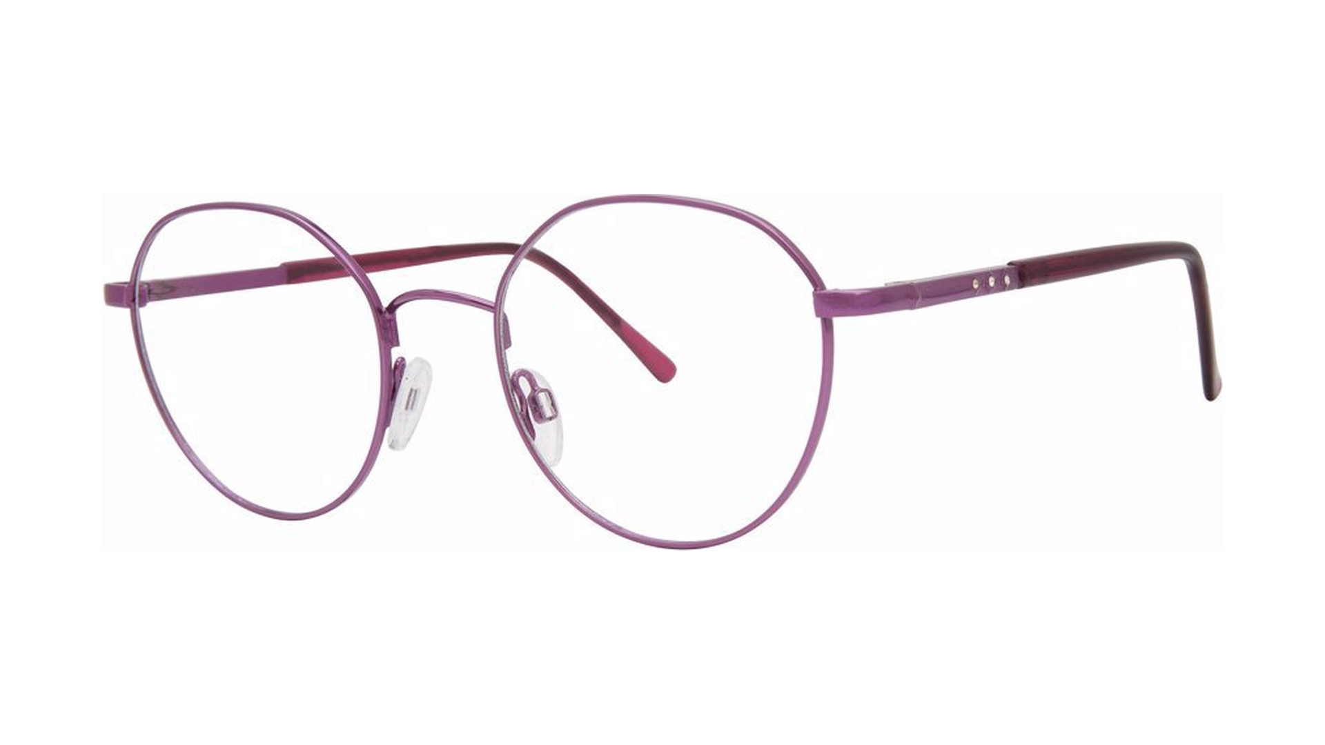 Addison Eyeglasses - Purple angle