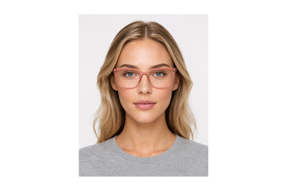 Adapt Eyeglasses Rose Crystal side