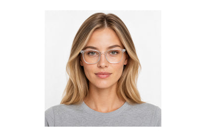 Conserve Eyeglasses Grey Crystal side
