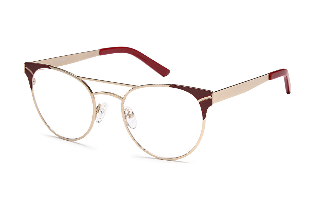 Di Caprio DC179 Small / GOLD BURGUNDY
