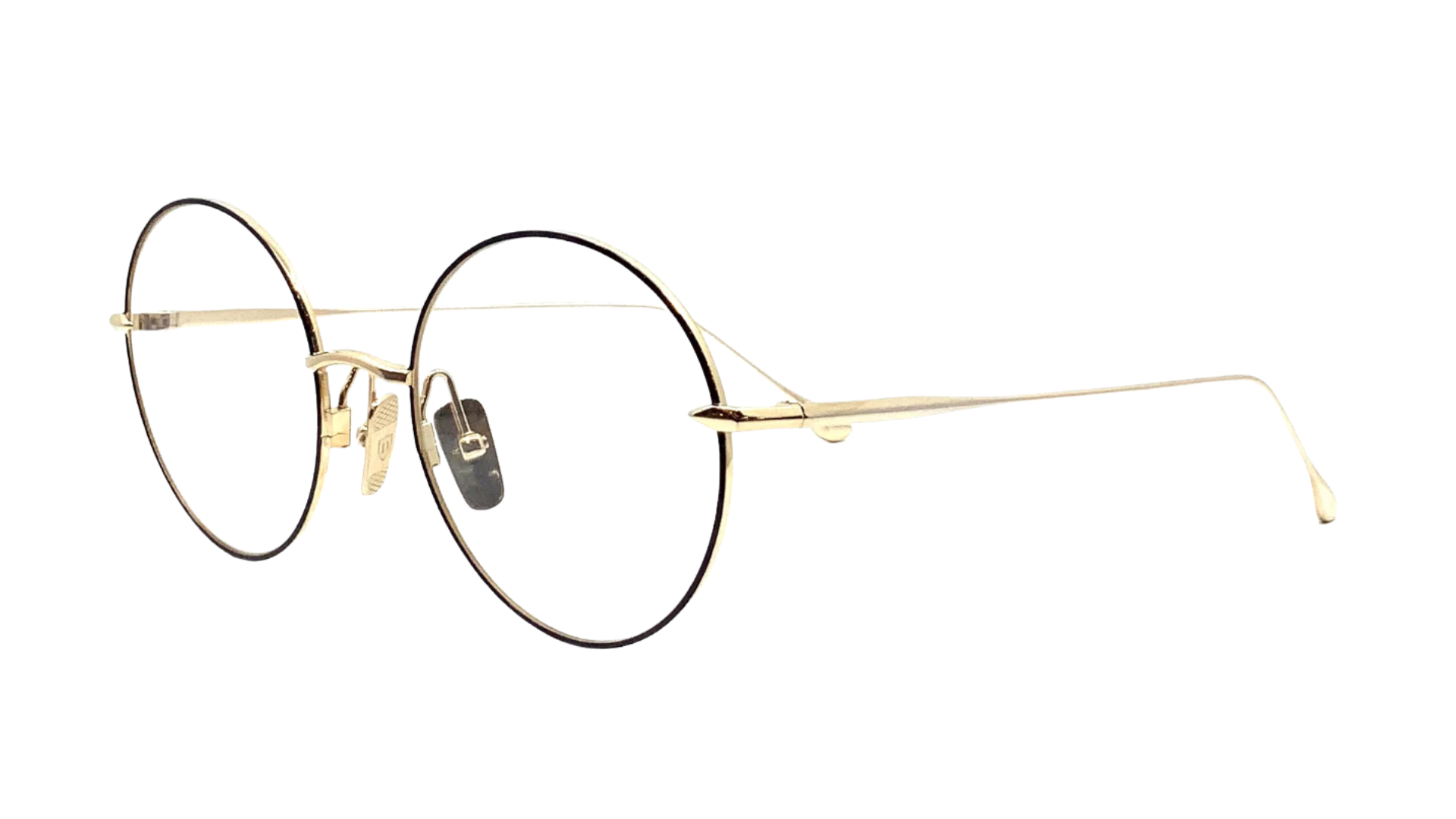 Dita BELIEVER - Black Rhodium /White Gold (DTX506-52-03) side