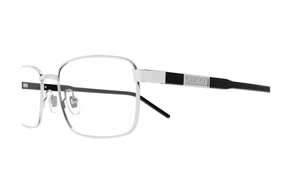 GUCCI GG1801O Silver Black Transparent (005) closeup