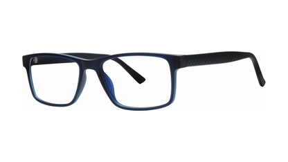 Advocate Eyeglasses - Navy Matte angle